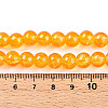 Transparent Crackle Glass Bead Strands GLAA-T025-8mm-02J-4
