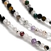 Natural & Synthetic Mixed Gemstone Beads Strands G-RM2025-A16-2mm-B-4