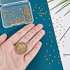 Unicraftale 200Pcs Brass Spacer Beads KK-UN0002-57-2