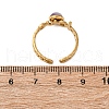 304 Stainless Steel Adjustable Open Cuff Rings RJEW-A071-02B-G-5