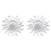 Non-Tarnish 201 Stainless Steel Filigree Joiners STAS-N090-LA950-1-1