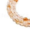 Natural Citrine Beads Strands G-A262-A01-5mm-4