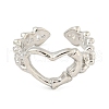Alloy Cuff Rings for Women RJEW-A034-04P-2