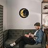 MDF Printed Wall Clock HJEW-WH0058-029-7