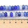 Natural Banded Agate Beads Strands G-F790-I01-01C-5
