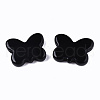 Natural Black Stone Beads G-S366-067-3
