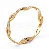 PVD Vacuum Plating 201 Stainless Steel Bangles BJEW-F439-08G-3