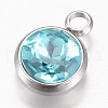Glass Charms GLAA-G019-P06-2