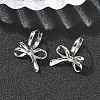 Brass Hoop Earrings EJEW-D320-13P-2