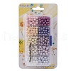 10 Colors 6mm Tiny Satin Luster Glass Pearl Round Beads Assortment Mix Lot for Jewelry Making Multicolor HY-PH0004-6mm-01-B-6
