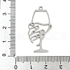 304 Stainless Steel Pendants STAS-G355-03P-3