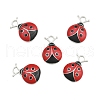 Alloy Enamel Pendants X-EA466Y-2