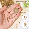 CHGCRAFT 800Pcs Beass Spaacer Beads FIND-CA0009-28-2