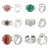 DIY Gemstone Ring Making Kit DIY-TA0005-21-2