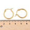 Ion Plating(IP) 304 Stainless Steel Hoop Earrings EJEW-N0016-11G-B-3
