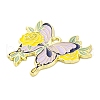 Alloy Enamel Pendants ENAM-C024-01B-01LG-2