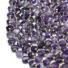 Natural Amethyst Beads Strands G-C116-A46-02B-3