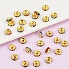 Brass Rhinestone Spacer Beads RB-A014-Z6mm-37G-2