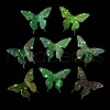 Luminous & UV Plating Opauqe Acrylic Beads OACR-B031-22-3