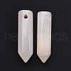 Watermelon Stone Glass Pointed Pendants G-D460-01R-5