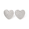 304 Stainless Steel Stud Earrings for Women EJEW-L272-029P-02-1