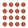 Golden Plated Alloy Enamel Charms ENAM-S118-03S-2