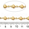 304 Stainless Steel Heart Link Chains CHS-C016-30G-2