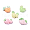 Opaque Cute Resin Decoden Cabochons RESI-B024-04-1