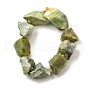 Raw Rough Natural Serpentine Beads Strands G-Z087-B14-3
