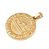 304 Stainless Steel Pendants STAS-C131-04G-07-2