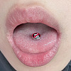 Stainless Steel Tongue Rings WG8D8C3-01-2