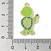 Alloy Enamel Pendants ENAM-C022-01A-G-3