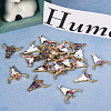 Boutigem 20Pcs 10 Styles Zinc Alloy Enamel Pendants ENAM-BG0001-01-6