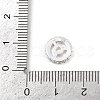 Rack Plating Brass Clear Cubic Zirconia Spacer Beads KK-L236-07S-3