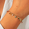 Bohemian Style Enamel Chain Bracelets TI8315-1