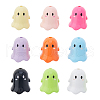 SUPERFINDINGS 36Pcs 9 Colors Plastic Bead Cone KY-FH0001-38-1