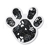 PVC Cartoon Paw Print Stickers DIY-M051-01-2
