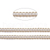 Brass Handmade Faceted Glass Beaded Chains CHC-F012-04B-2
