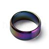 Stainless Steel Wide Band Finger Rings for Women Men RJEW-WH0009-13B-M-2