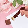 Brass Clay Seal Stamp Set DIY-WH0577-001-4