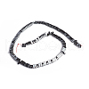 Non-magnetic Synthetic Hematite Multi-Strand Links G-I273-23-2