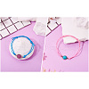 24Pcs 12 Colors Adjustable Waxed Polyester Braided Bracelet Makings AJEW-TAC00015-14