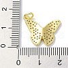 Rack Plating Brass Micro Pave Clear Cubic Zirconia Pendants KK-Z039-20G-3