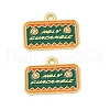 Cinco De Mayo Theme Alloy Enamel Pendants ENAM-V001-05J-G-1