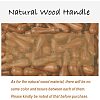 DIY Wood Wax Seal Stamp AJEW-WH0131-078-3