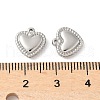 304 Stainless Steel Charms STAS-L022-375P-3