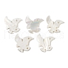 Natural Freshwater Shell Links Connector Charms SHEL-K009-08-1