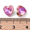 Glass Rhinestone Cabochons RGLA-G020-04F-D502-3