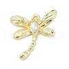 Alloy Pendants with Rhinestone PALLOY-R151-54G-1