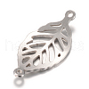 Tarnish Resistant 201 Stainless Steel Links connectors X-STAS-S059-19B-2